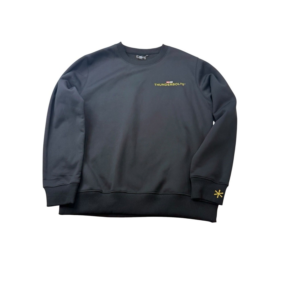 Marvel Studios Thunderbolts Movie Promo Crewneck Sweatshirt Rare Size Large Mens